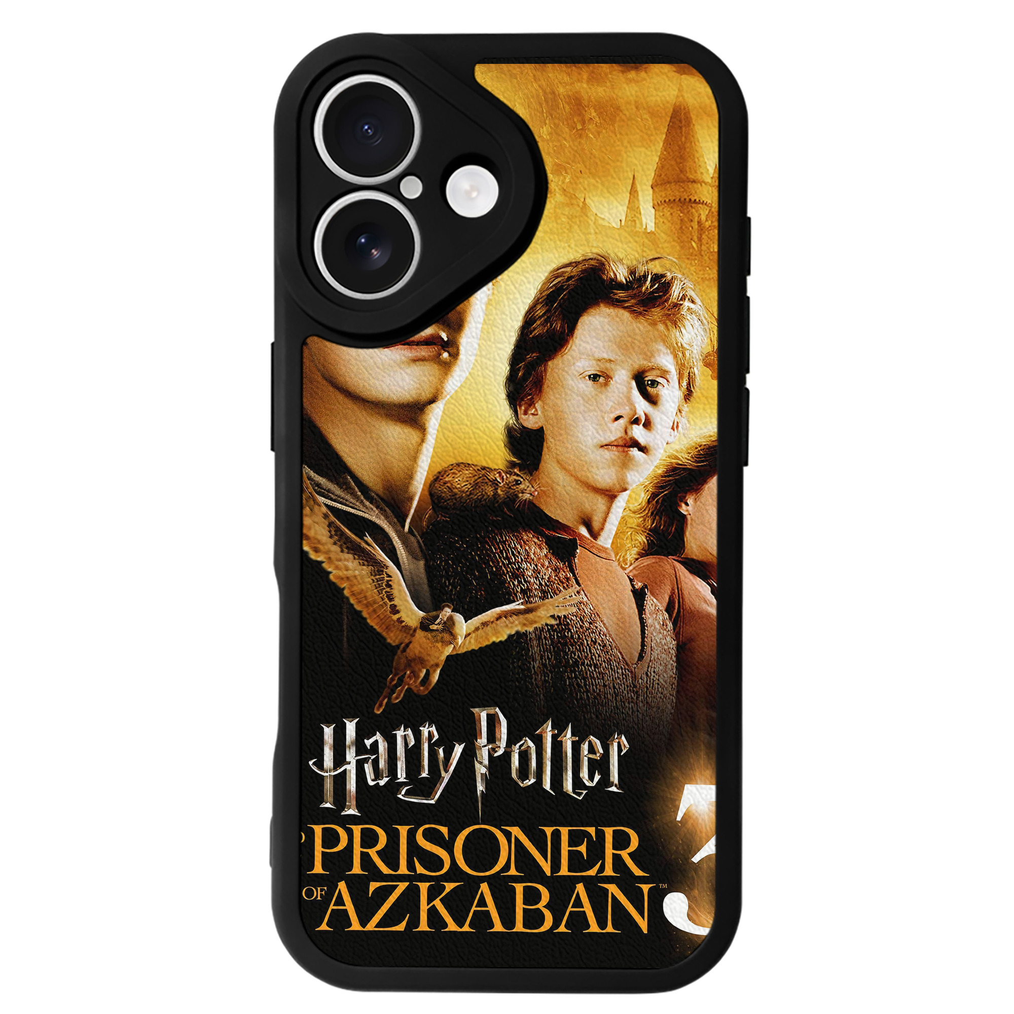 （画像用） Harry Potter ハリー・ポッターシリーズ 【iPhone 16シリーズ対応】シリコンスマホケース（レザー調） 材質：シリコン